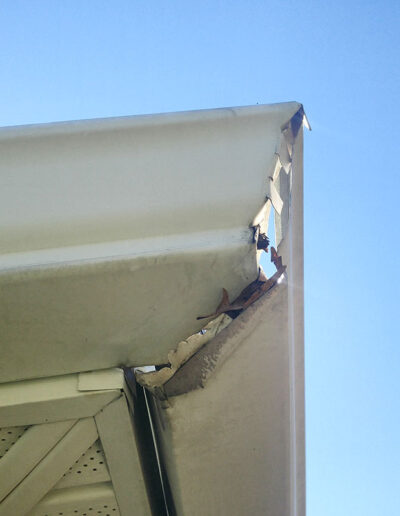 Cracked Gutters Home Inspection Warners Robin, GA